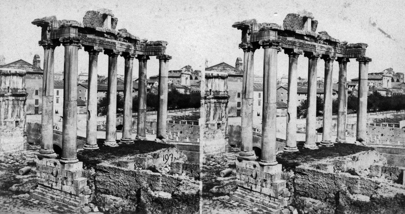 Forum Romanum, Saturnus-templom.