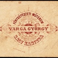 Varga György fényképészeti műterme.