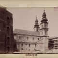 Egyetem tér és az Egyetemi templom a Királyi Pál utca felől nézve. A felvétel 1894 körül készült. A kép forrását kérjük így adja meg: Fortepan / Budapest Főváros Levéltára. Levéltári jelzet: HU.BFL.XV.19.d.1.07.076