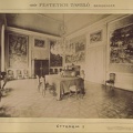 "A berzencei Festetics-kastély étterme. A felvétel 1895-1899 között készült." A kép forrását kérjük így adja meg: Fortepan / Budapest Főváros Levéltára. Levéltári jelzet: HU.BFL.XV.19.d.1.11.149