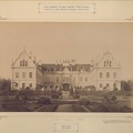 Andrássy Tivadar gróf barokk kastélyának hátsó nézete. A felvétel 1895-1899 között készült. A kép forrását kérjük így adja meg: Fortepan / Budapest Főváros Levéltára. Levéltári jelzet: HU.BFL.XV.19.d.1.13.021