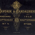 Hauptgasse 4. / Hauptstrasse 388., Javorik és Jandaurek fényképészek.