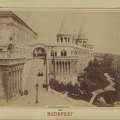 Schulek lépcső, balra fent az egykori Jezsuita Akadémia, ma a Hilton szálló van a helyén. A felvétel 1906 után készült. A kép forrását kérjük így adja meg: Fortepan / Budapest Főváros Levéltára. Levéltári jelzet: HU.BFL.XV.19.d.1.08.125