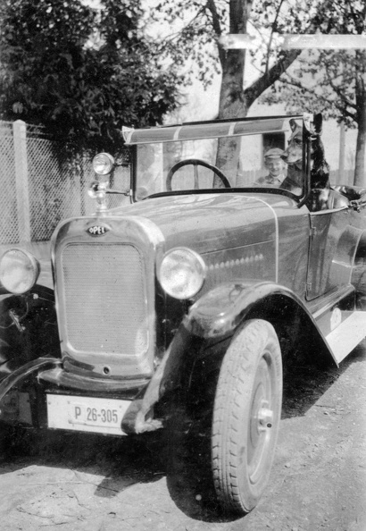 Opel 4/14 PS Laubfrosch típusú személygépkocsi. (Javított 1927-es változat.)