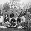 a település focicsapata az 1930-as években.
