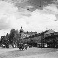 Károly körút (Károly király út) a Deák Ferenc tér felől nézve.