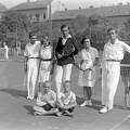 Széll Kálmán téri teniszpályán.