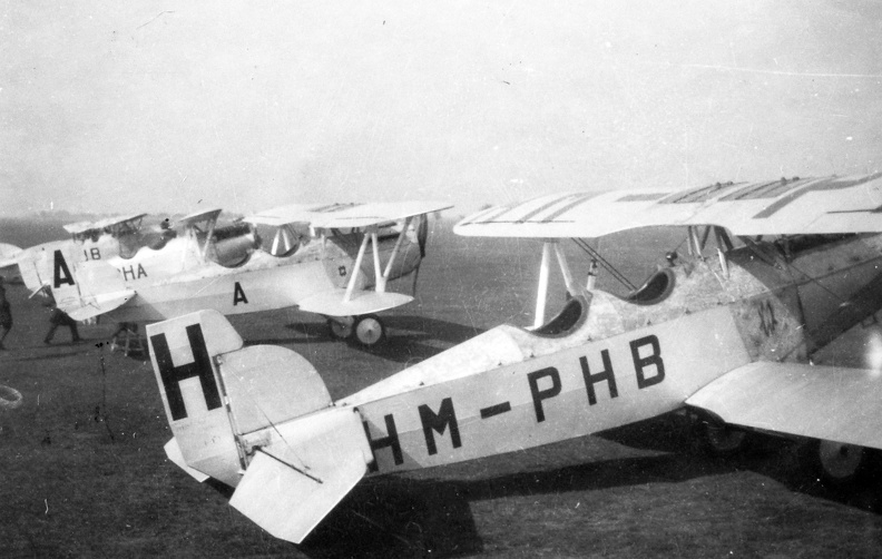 Heinkel HD-22 típusú repülőgépek.
