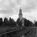 Strada Mihail Sadoveanu - Bulevardul Timisoarei sarok, görög katolikus templom.