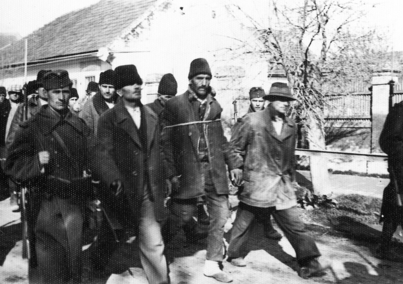 fogoly csetnikek a a magyar csapatok bevonulása idején.