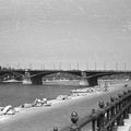 Széchenyi rakpart a Margit híd felé nézve.