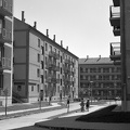Hajnóczy úti házak a Körösi Csoma Sándor utca felé nézve.