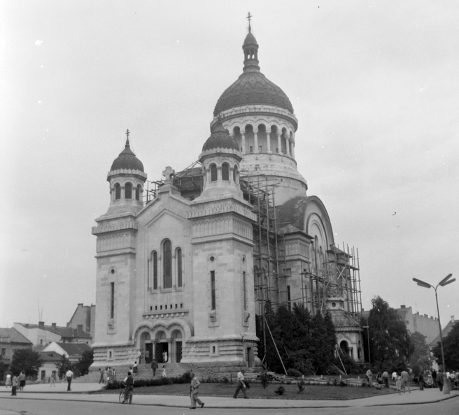 Bocskai tér (Piata Avram Iancu), Ortodox katedrális.