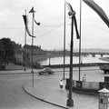 Elba folyó, jobbra az Augustusbrücke.