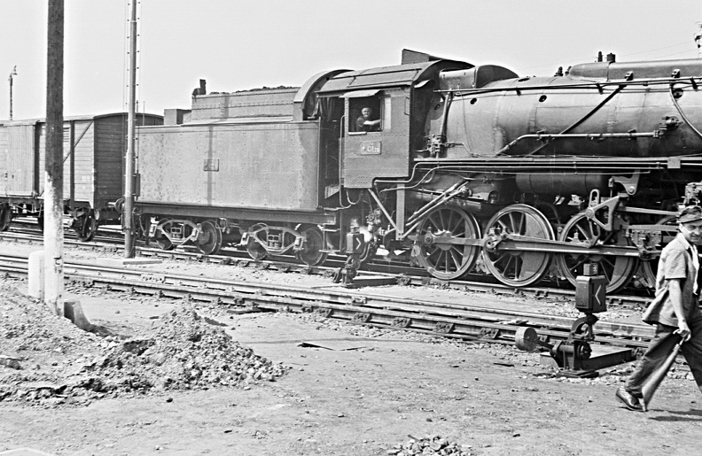 MÁV 411-es sorozatszámú, "Truman" mozdony.