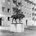 Rákóczi tér, Kuruc lovas (Búza Barna, 1960.).