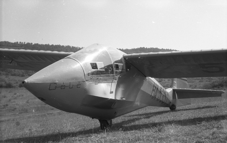 Rubik R-26S Góbé vitorlázó repülőgép.