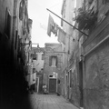 Calle del Figher (Santa Croce) a Lista Vecchia dei Bari felől.