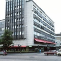 Rauhankatu - Aleksanterinkatu sarok, egykori Hotelli Sokos (ma Omena Hotel Lahti).