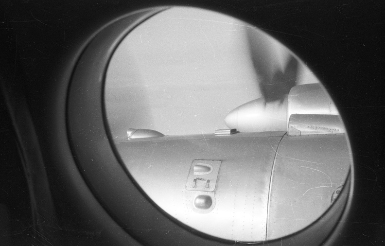IL-18-as személyszállító repülőgép hajtóműve.