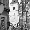 ulica Alzbetina, szemben az Orbán-torony és a Dóm.