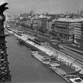 Belgrád rakpart a Szabadság hídról.